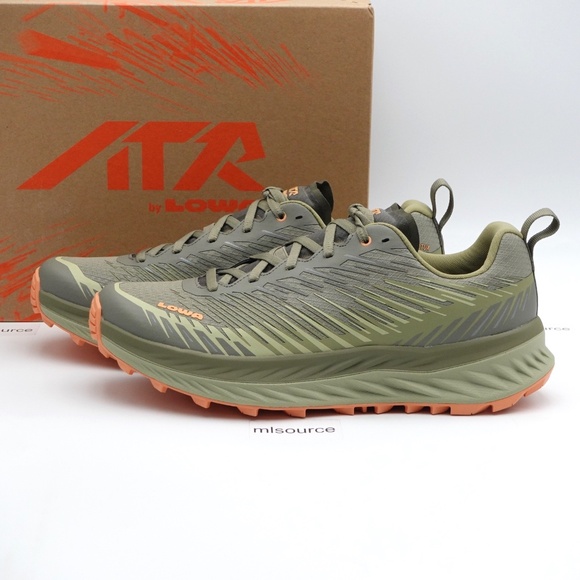 NEW Size 7 Women's LOWA Fortux Hiking Shoes 320693-7417 Seaweed/Apricot - Picture 1 of 7
